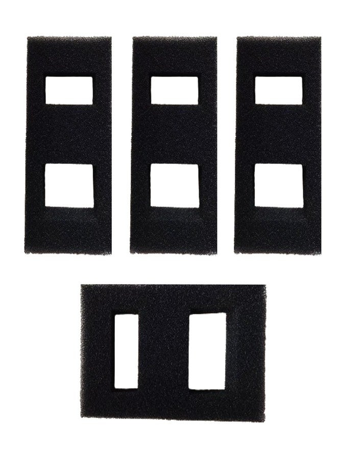 Qzbhct 4 Pcs Foam Filter Pads for Fluval SPEC Aquarium Bio Sponge Replacement Fish Tank Aquarium - Image 1